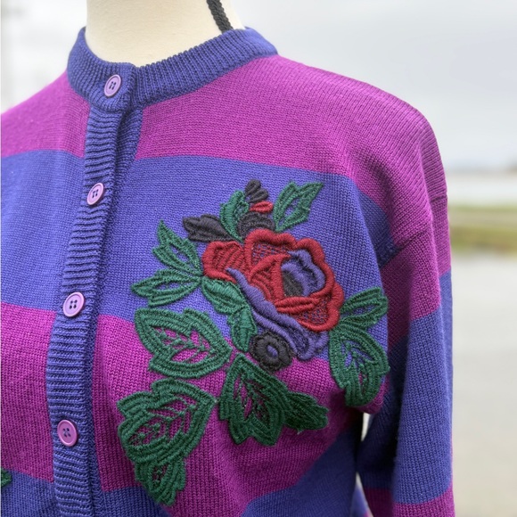 Joseph Ho Studio 100% Wool Cardigan - Picture 6 of 10